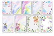 Flower fairies. watercolor set, an Illustration by Love Watercolor Store (Thumbnail 7 of 8)