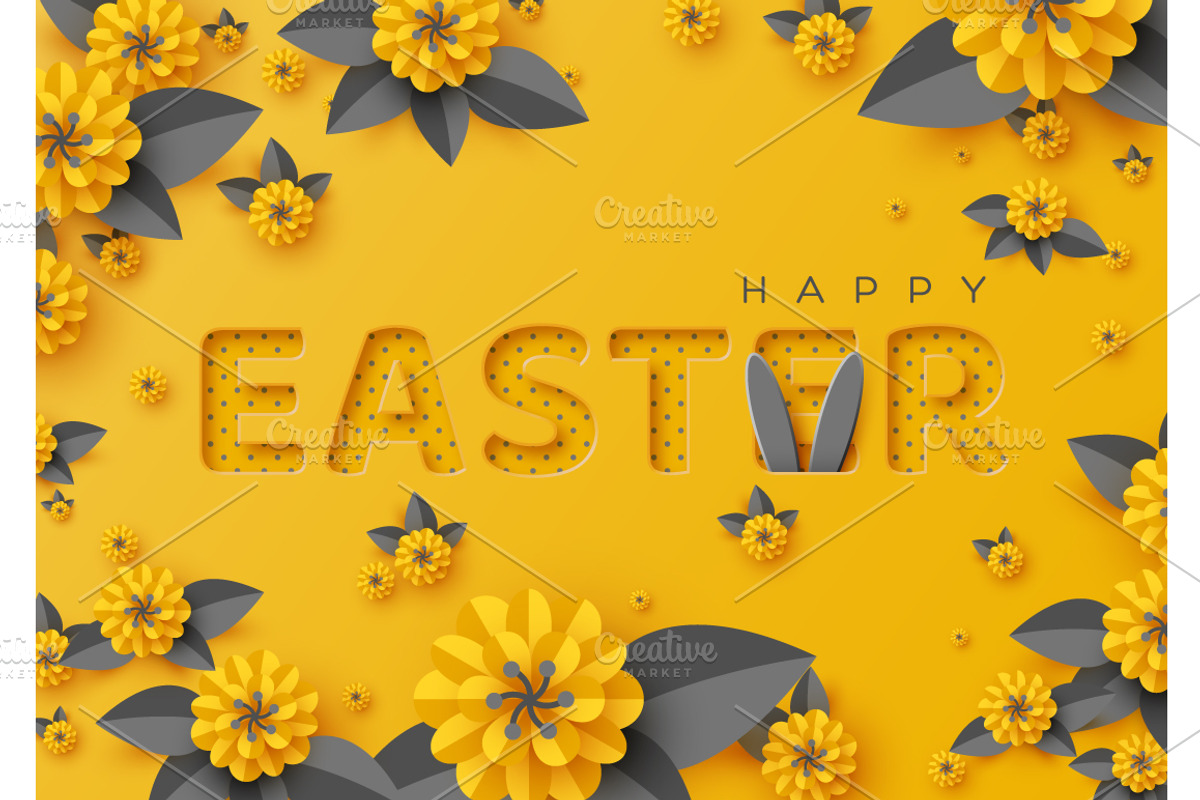 Easter holiday greeting card., a Poster Template by Liudmyla Matviiets