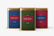Square Tin Can Mockup Set, a Cups & Container Mockup by Deeplab (Thumbnail 11 of 16)
