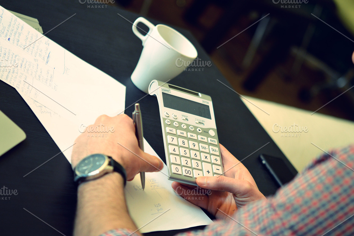 Calculator containing calculator, calc, and working, a Business Photo by SunshineSites (Photo 2 of 2)