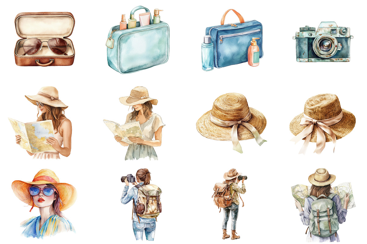 Worldwide Adventure Clipart, an Illustration by CitraGraphics (Photo 2 of 5)