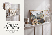 Horizontal Minimalistic Frame Mockup, a Mockup by Paper Flowers Studio (Thumbnail 1 of 5)
