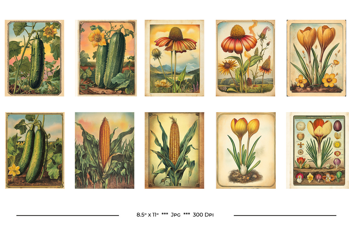 Vintage Garden Packets, a Seasonal Illustration by karenfoleyphoto (Photo 4 of 15)