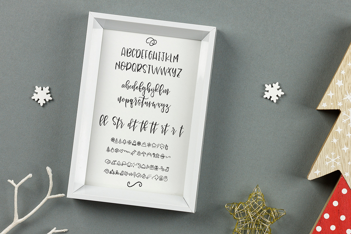 Snowbrush Script Font preview 5