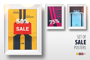 Sale or Discount Posters