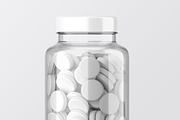 Vitamin & Supplement Bottle Mockup, a Cups & Container Mockup by Mockupdaddy (Thumbnail 9 of 28)