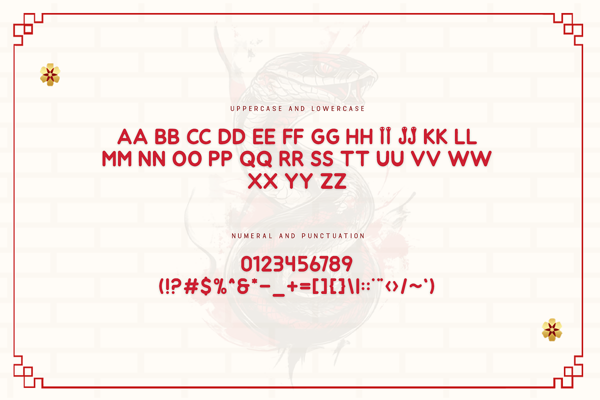 Chinese Crimson-Modern Chinese Font, a Sans Serif Font by overlaytemplates (Photo 5 of 5)