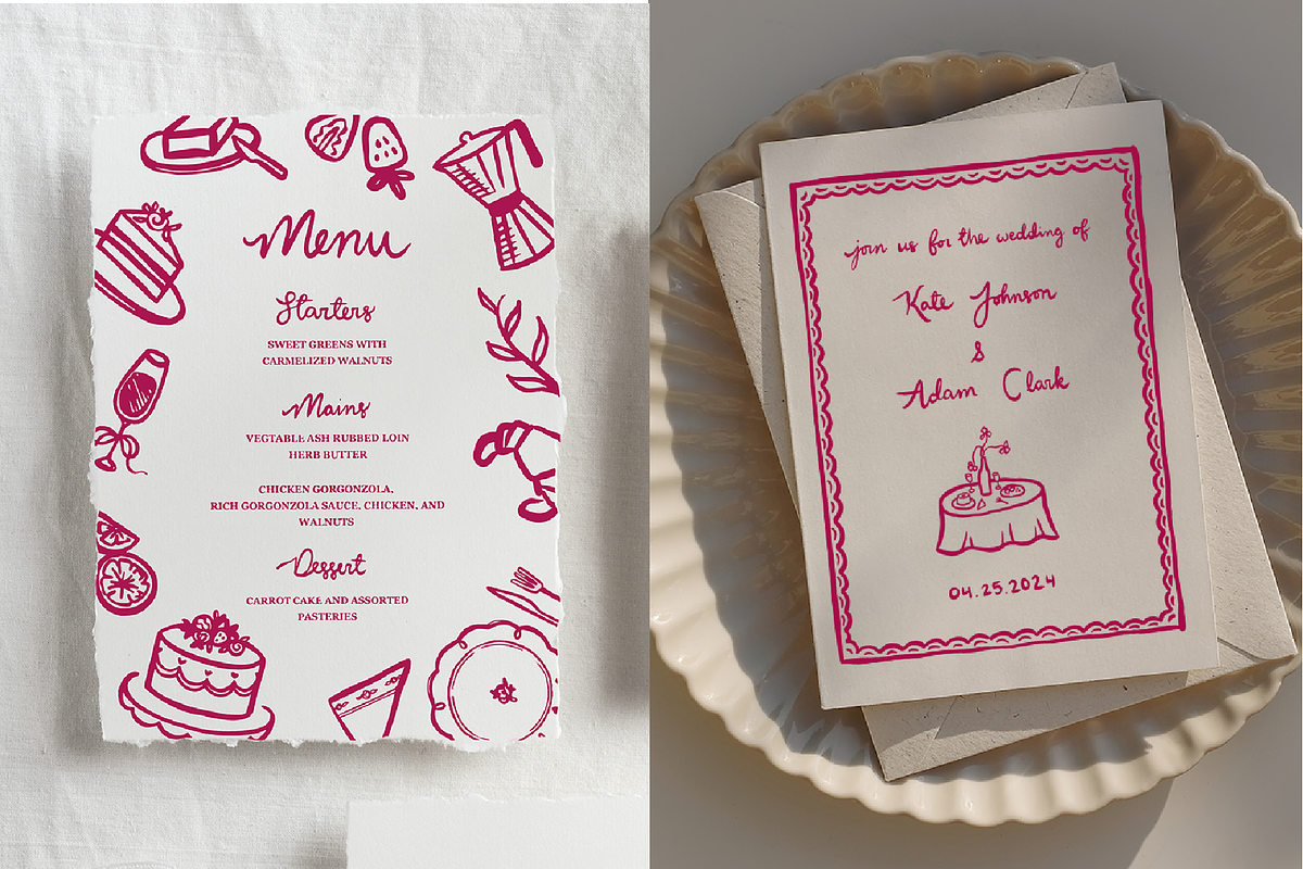 50+ Hand Drawn Tea Party Clipart Set, an Illustration by Jordyn Grace Design (Photo 4 of 4)