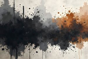 Urban Ink Splash Grunge Style backgr, a Photo by LOGOCREATIVE