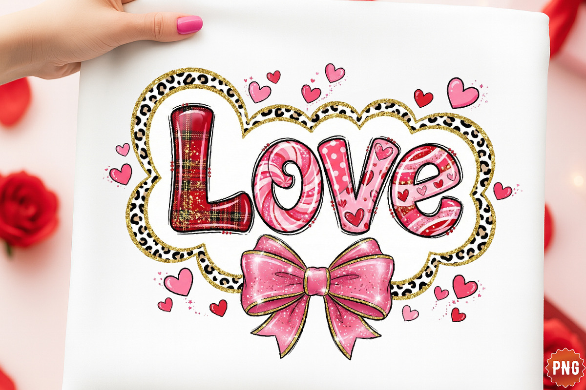 Coquette Valentine Png, an Illustration by SinaCreation (Photo 1 of 12)