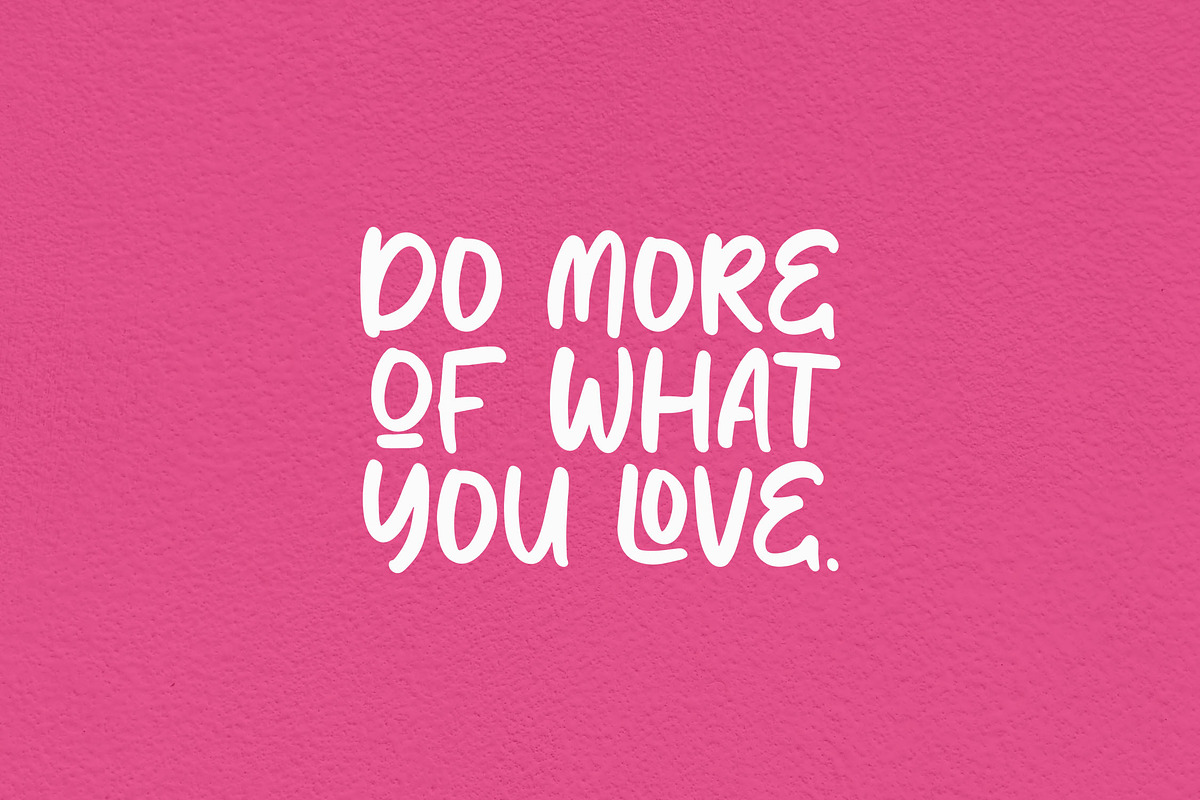 BLOMTAO Brush Font, a Handwritten Font by NTC Graphic (Photo 4 of 8)