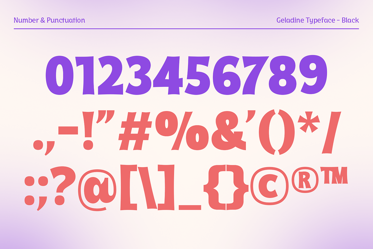 Geladine – Fluid Flare Sans, a Sans Serif Font by Almarkhatype (Photo 9 of 11)