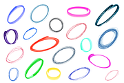 Hand Drawn Pen & Marker Circles, an Illustration by vekstok (Thumbnail 2 of 2)