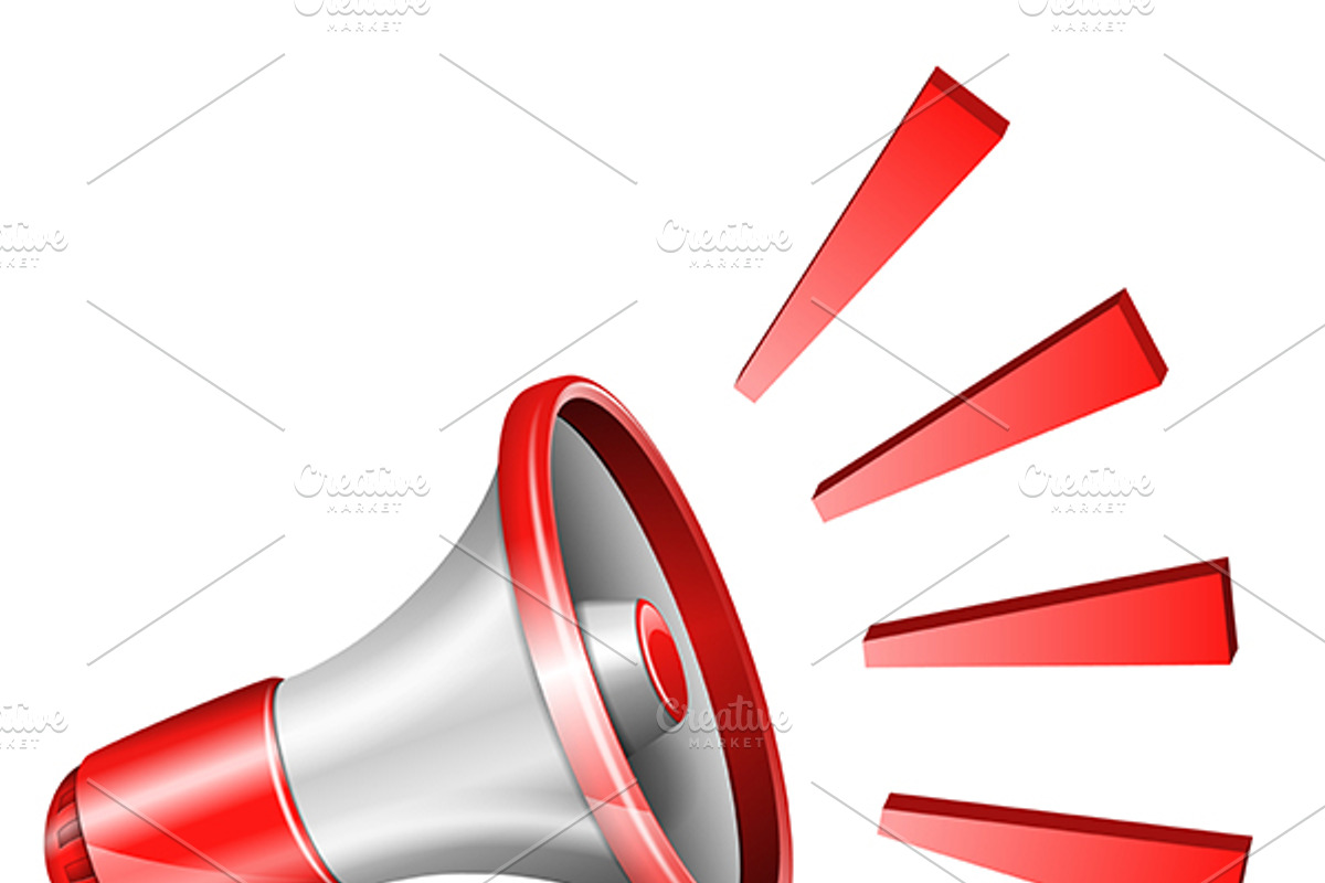 Megaphones, a Technology Illustration by TAlex (Photo 2 of 6)