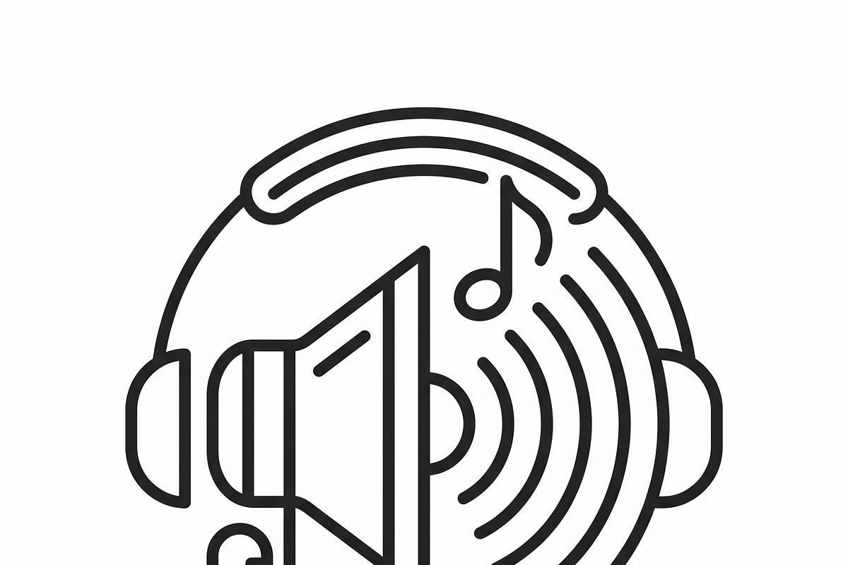 Podcast Streaming Outline Icons, an Outline Icon by adenpinkstore (Photo 5 of 5)