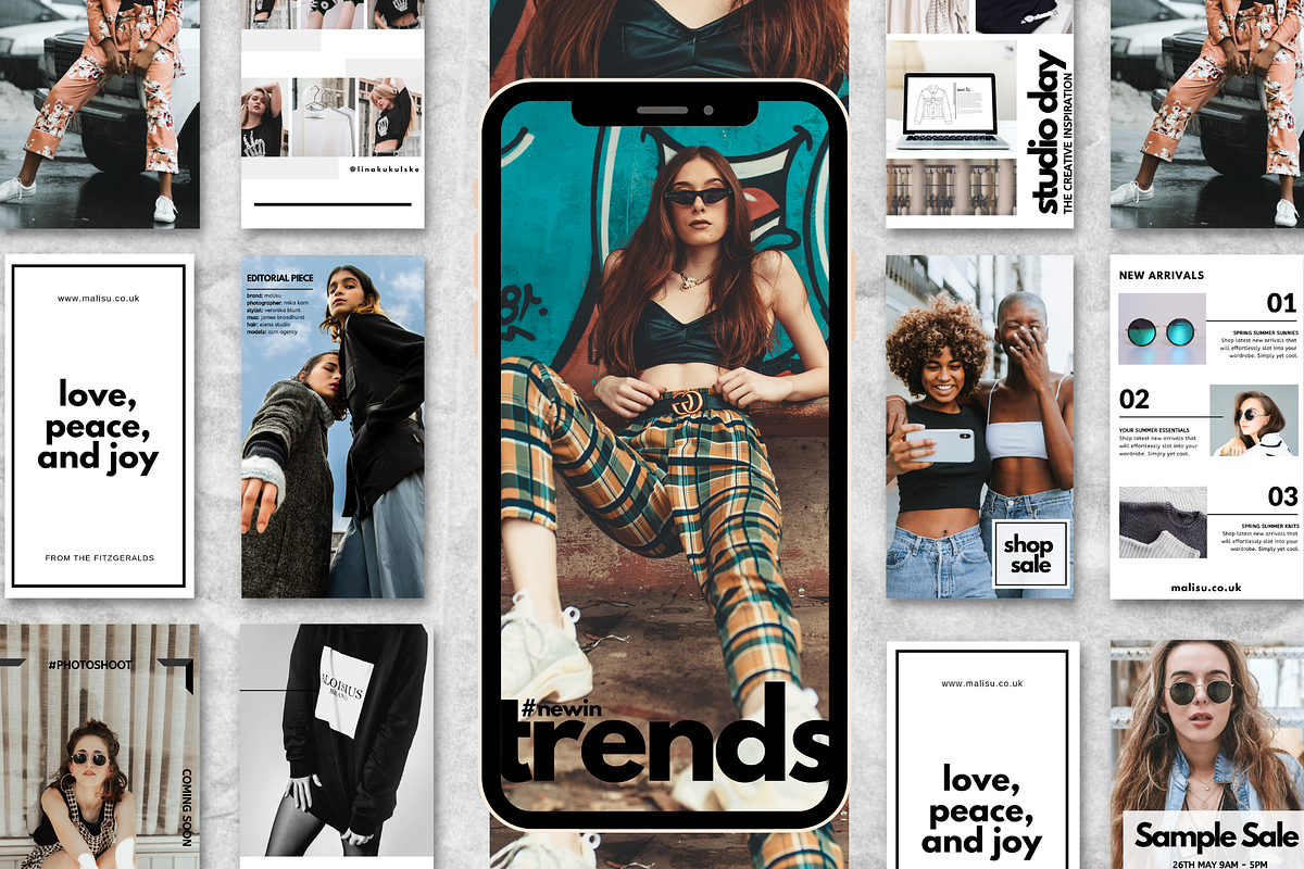 CANVA| Underground Social Media Pack, a Social Media Template by 9inchideas (Photo 5 of 9)