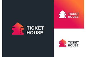 Ticket House Logo, a Branding & Logo Template by ika trisiana