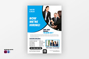 Job Vacancy Flyer Template Word, a Flyer Template by Madhabi Studio (Thumbnail 5 of 5)
