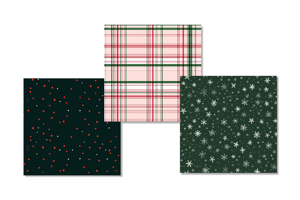 Christmas Digital Paper, Pattern, a Texture Graphic by Dream Creation (Photo 6 of 6)