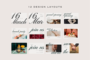 Event invitation Canva template, an Invitation Template by LePosey Studio (Thumbnail 10 of 11)