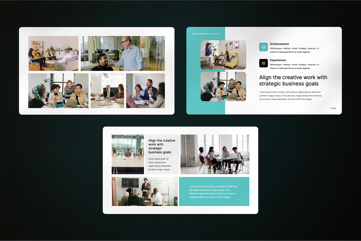 Financial Consultant Google Slide, a Presentation Template by SquidPixey (Photo 5 of 7)