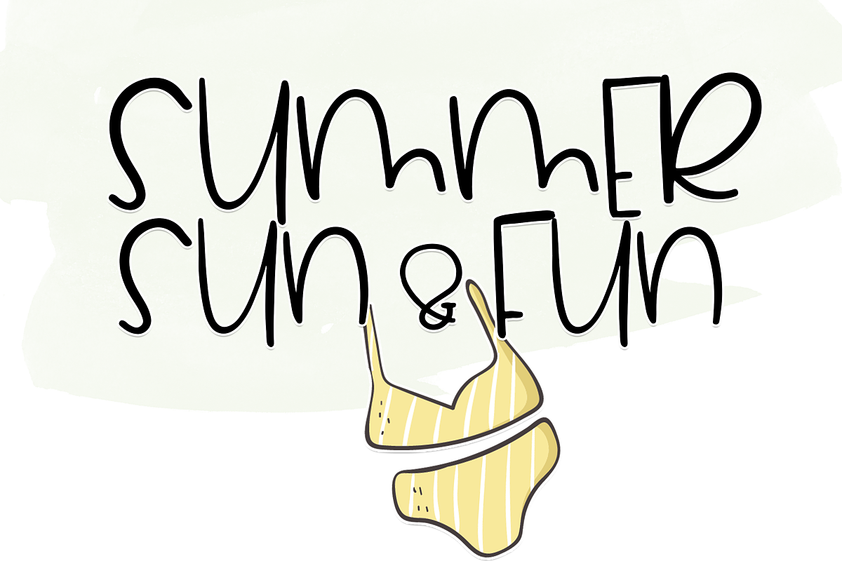 Lemon Drop - Fun & Quirky Font preview 3