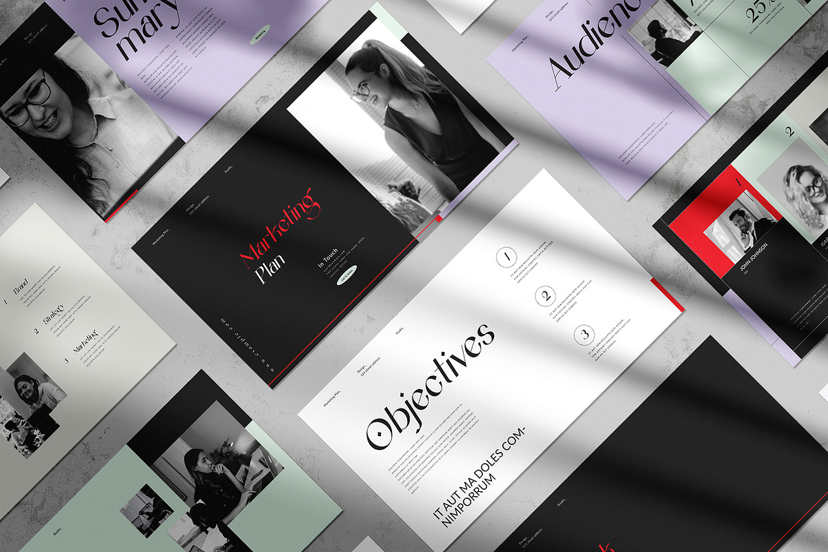 Marketing Plan Template, a Presentation Template by WhiteGraphic (Photo 6 of 7)