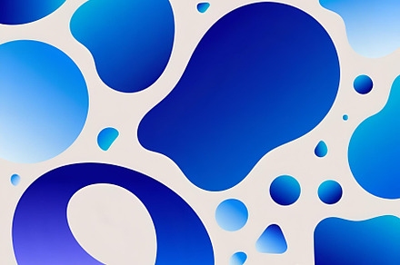 blue and white gradiënt abstract, a Wallpaper Photo by ComfortQ
