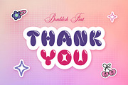 Bomblish – Playful Display Font, a Sans Serif Font by Almeera Std (Thumbnail 9 of 10)