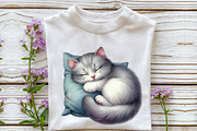 Watercolor Cozy Evening Clipart, an Illustration by Rose Art (Thumbnail 5 of 7)