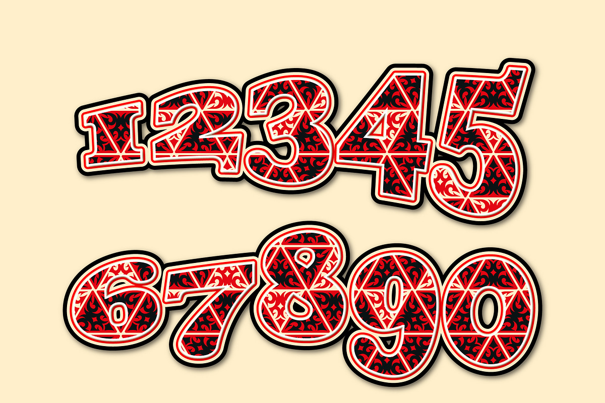 Ornate Pattern Text Effect preview 2