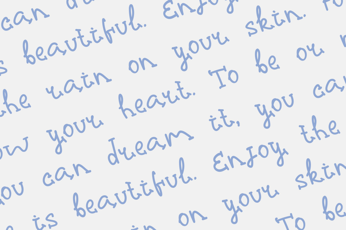 Lumeris handwritten font, a Handwritten Font by MixedArt (Photo 3 of 5)