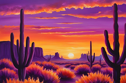 Desert landscape photograph, a Nature Photo by ComfortQ
