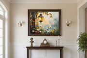 Autumn Lantern Oil Painting, a Background Graphic by Floraphoria (Thumbnail 9 of 15)