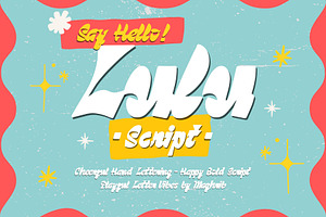 Lulu Script, a Script Font by maghrib