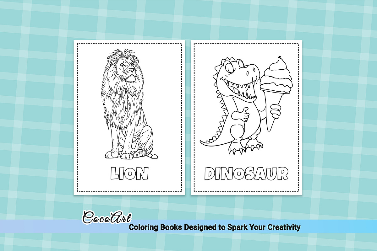 Cozy Life Coloring Pages Bundle, an Animal Illustration by DesignDevisers (Photo 7 of 10)