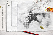 Pencil Sketch PS Action, an Action Add-On by IndWorks Design (Thumbnail 5 of 10)