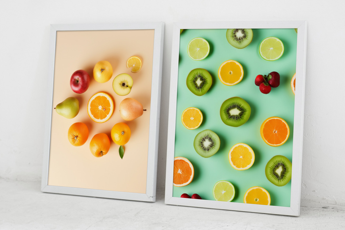 Fruits and berries. Patterns, a Food Illustration by Handmadefont (Photo 10 of 12)