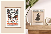 Modern Folk | Wall Art Creator, an Object Graphic by Leleka.Store (Thumbnail 13 of 20)