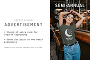 Comfort Colors C333 Shirt Mockup, a Shirt Mockup by Moonlit Mocks (Thumbnail 5 of 6)