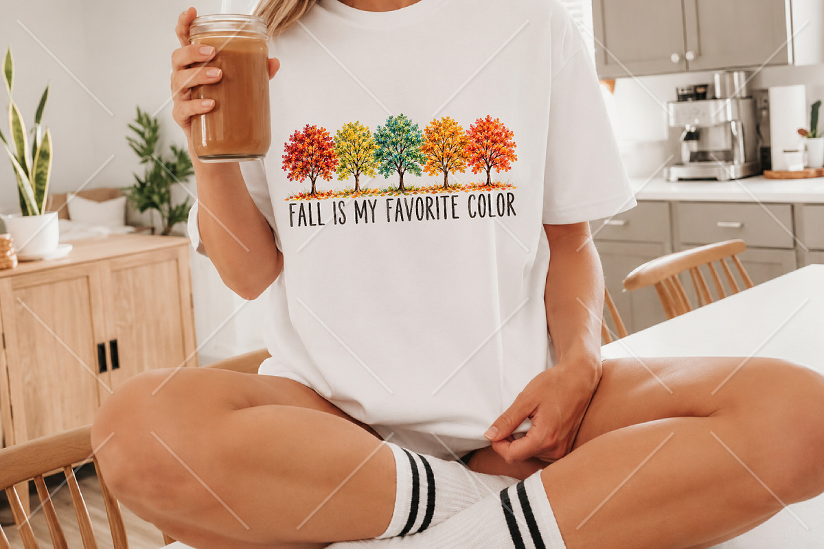 Fall is My Favorite Color PNG Tshirt, a Seasonal Illustration by Canvas Craft (Photo 2 of 6)