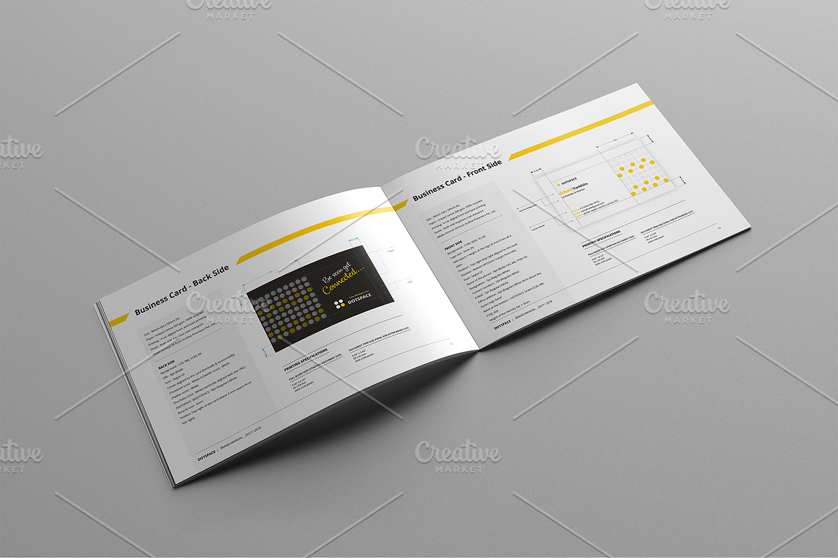 Brand Manual 30 Pages A4 / US Letter, a Brochure Template by Mastergfx (Photo 19 of 32)