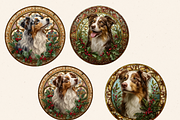 DOG ORNAMENTS CLIPART, an Animal Illustration by Daring Digies (Thumbnail 6 of 9)