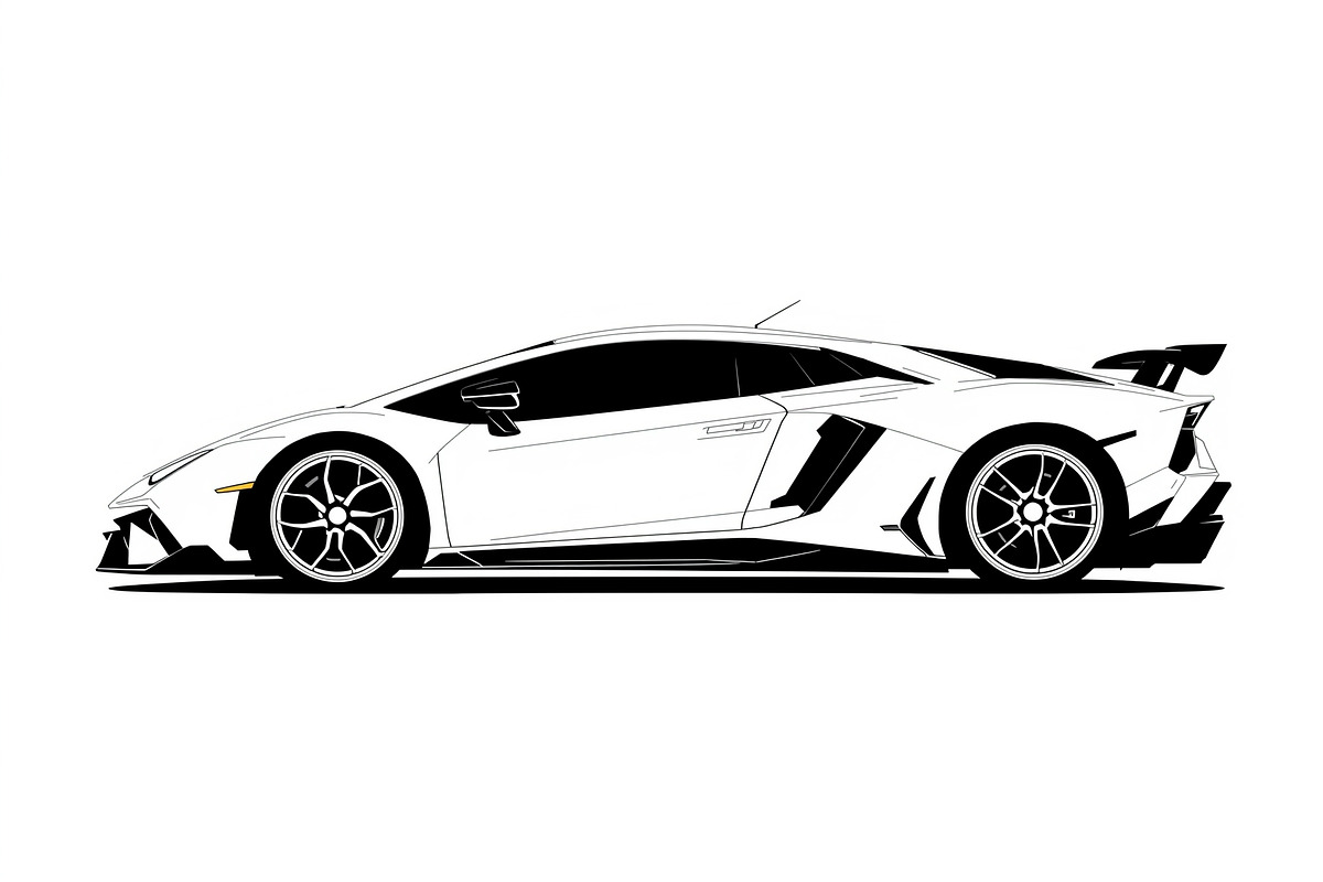 Sports Car Vector Bundle, an Illustration by Designs_River (Photo 6 of 9)