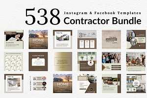 Contractor Social Media Content Post