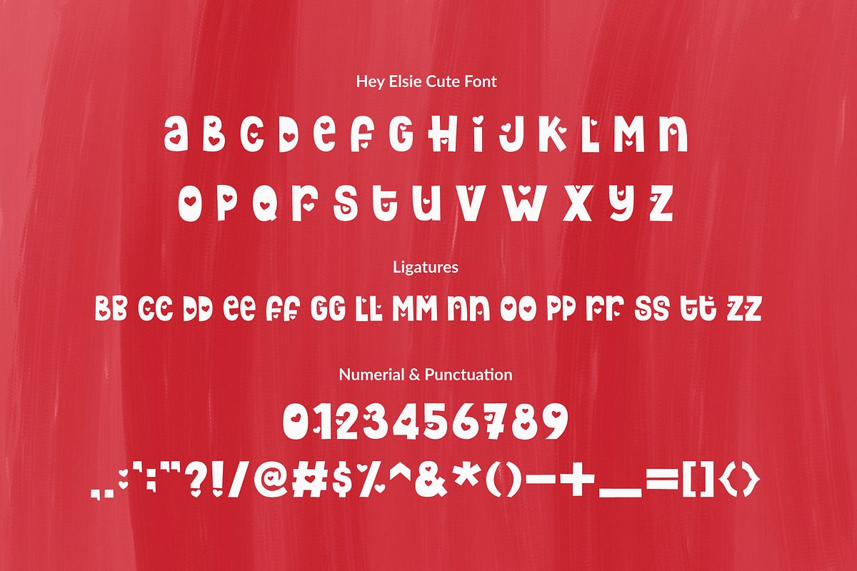 Hey Elsie ~ Two Font Styles preview 3