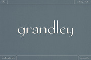 Grandley Sans Serif Font, a Font by Evoke Type Studio (Thumbnail 1 of 15)