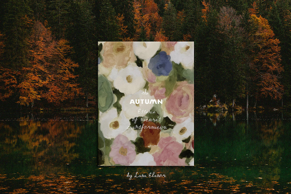 Hand-Painted Autumn Backgrounds, a Background Graphic by Lana Elanor (Photo 2 of 15)
