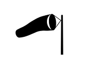 Minimal Windsock Silhouette Set, a Graphic by hafijul (Thumbnail 2 of 13)