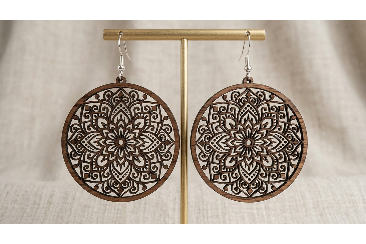 Mandala Jewelry SVG, an Object Graphic by hafijul (Photo 4 of 11)
